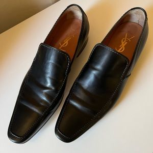 YSL Men’s Loafers Black S43, 10